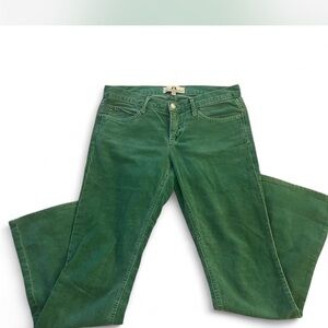 Juicy Couture Green Corduroy Jeans